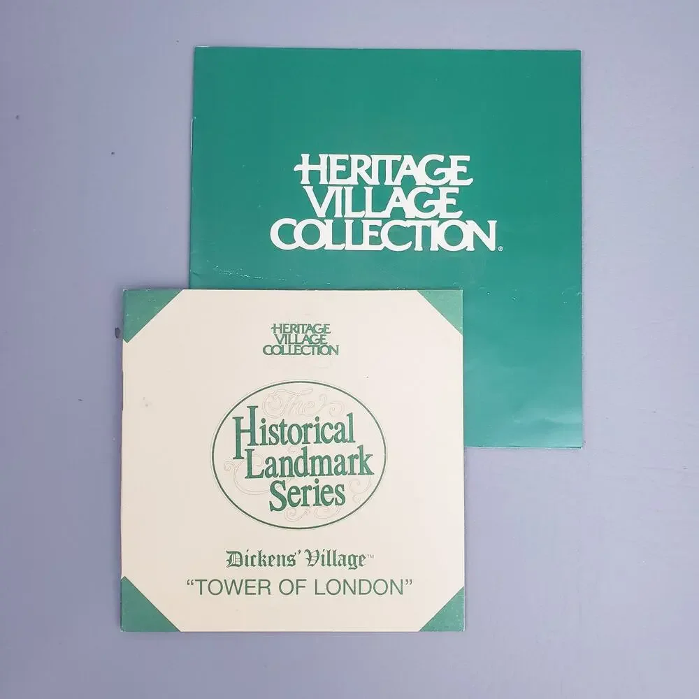Department 56 TOWER OF LONDON Retired Dickens' Village Historical Landmark